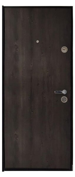 Ușă Metalică cu MDF Arhitect 416 Teak PVC Stânga