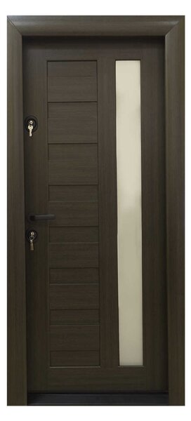 Ușă Metalică cu MDF Arhitect 410 1G Gri Antracit Dreapta