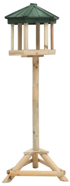 Hrănitor pentru păsări vertical, 33x106 cm, lemn masiv de brad