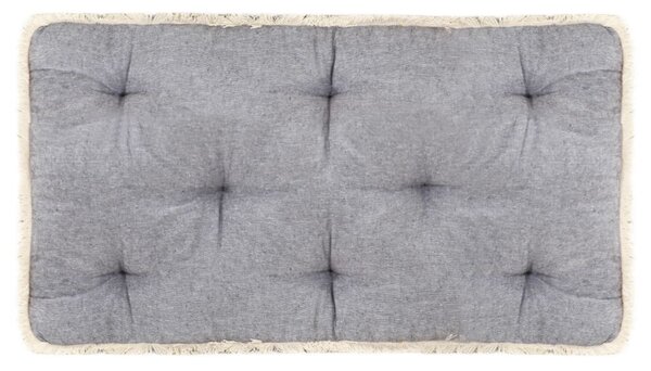 Pernă pentru canapea din paleți, antracit, 73 x 40 x 7 cm