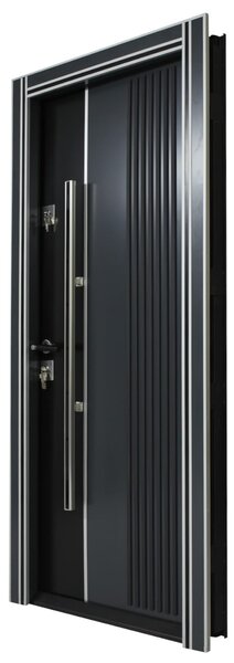 Ușă Alcobond S 714 Saten Stânga