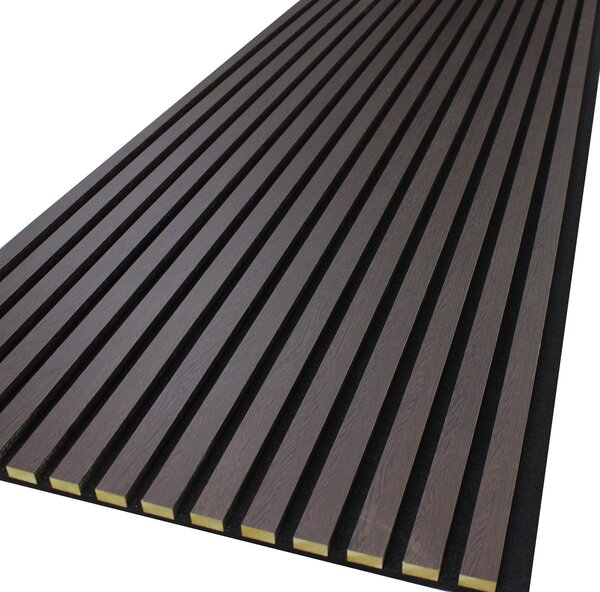 Riflaj Decorativ Tip Panou Acustic 20 cm Wenge