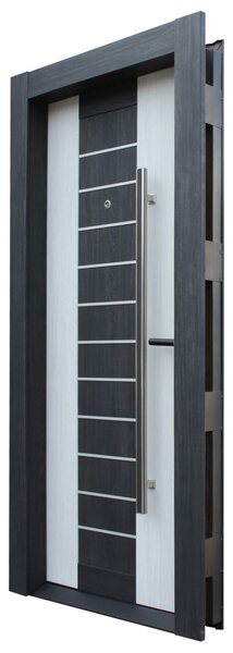 Ușă Metalică cu MDF Artis 503 Stânga Stejar Natur