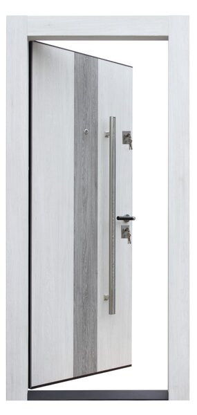 Ușă Metalică cu MDF Artis 501 Stânga Stejar Natur