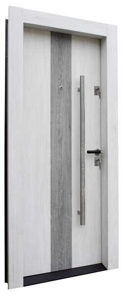 Ușă Metalică cu MDF Artis 501 Stânga Stejar Natur