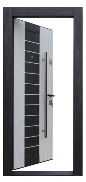 Ușă Metalică cu MDF Artis 503 Stânga Stejar Natur