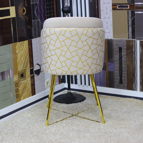 Scaun Alexa Crem Gold