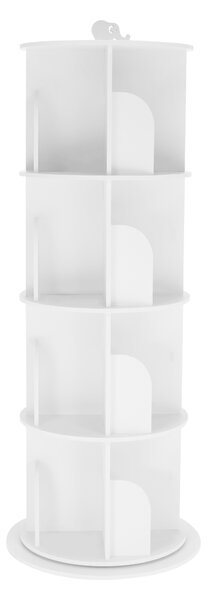 Biblioteca ERION TIP 1, alb, 40.5x40.5x127 cm