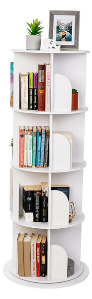 Biblioteca ERION TIP 1, alb, 40.5x40.5x127 cm