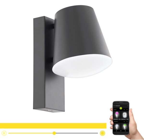 Eglo 97482 - Corp de iluminat exterior LED dimmabil CALDIERO-C 1xE27/9W/230V IP44