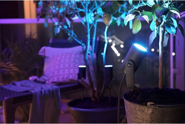 Philips 17415/30/P7 - Set extindere LED RGB exterior Hue LED/8W/230V