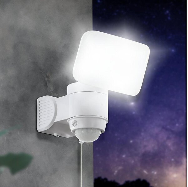 Eglo 98196 - Lampă de perete solară cu senzor CASABAS, LED/3,7V, IP44