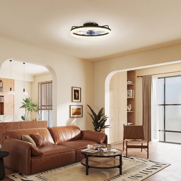 HOMCOM plafonieră ventilată | Aosom Romania