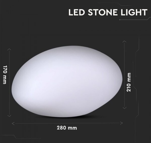 Lampă LED RGB reglabilă exterior, 1W, 5V, 28cm, IP67, 1000 mAh + DO