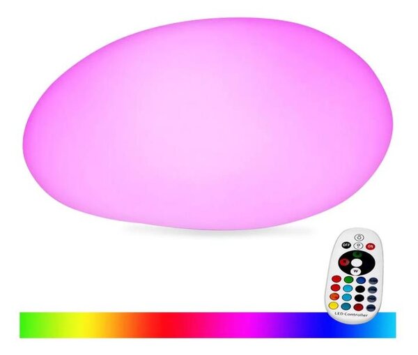 Lampă LED RGB reglabilă exterior, 1W, 5V, 28cm, IP67, 1000 mAh + DO