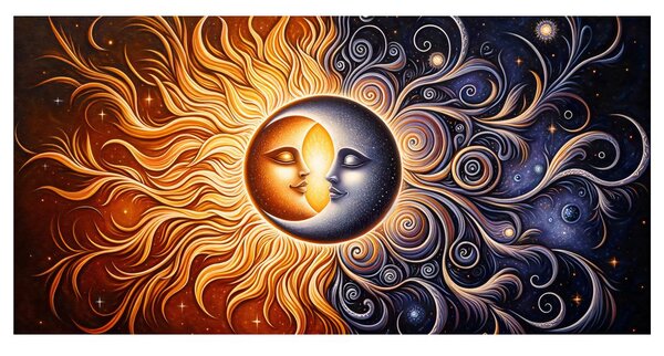 Tablou iubire cosmică