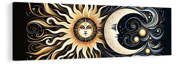 Tablou simbol solar și lunar
