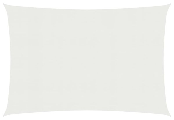 Parasolar, alb, 2x4,5 m, HDPE, 160 g/m²