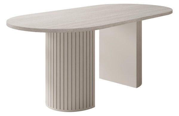 Masă Comfivo Ulma, Deschis Travertine, Bej, 75x90x185cm, 34.5 kg