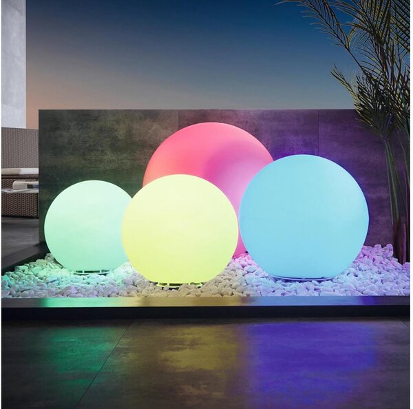 Eglo 900272 - Lampă LED RGB reglabilă exterior 1xE27/9W/230V 2700-6500K IP65