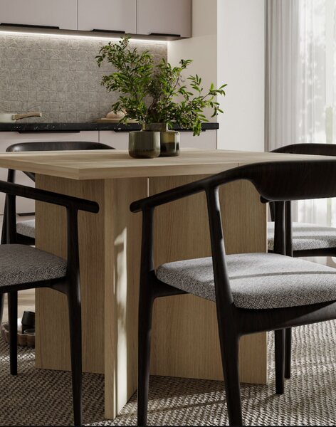 Masă de dining extensibilă Form, stejar lindberg