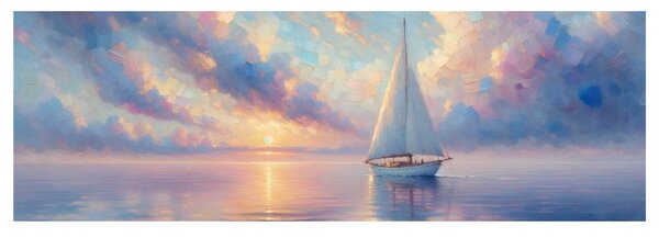 Tablou croazieră liniștită pe ocean