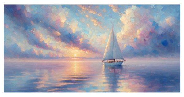 Tablou velier romantic