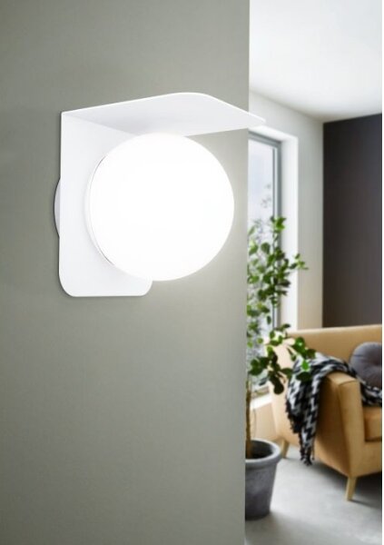 Corp de iluminat LED RGBW de exterior Eglo 31052 CORRIENTES 1xE27/9W/230V IP44 alb