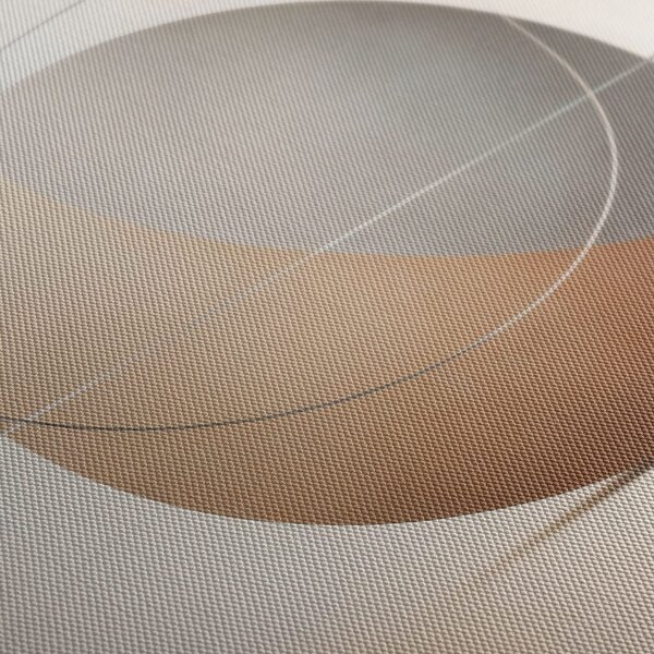 Tablou abstracție de design cu cerc
