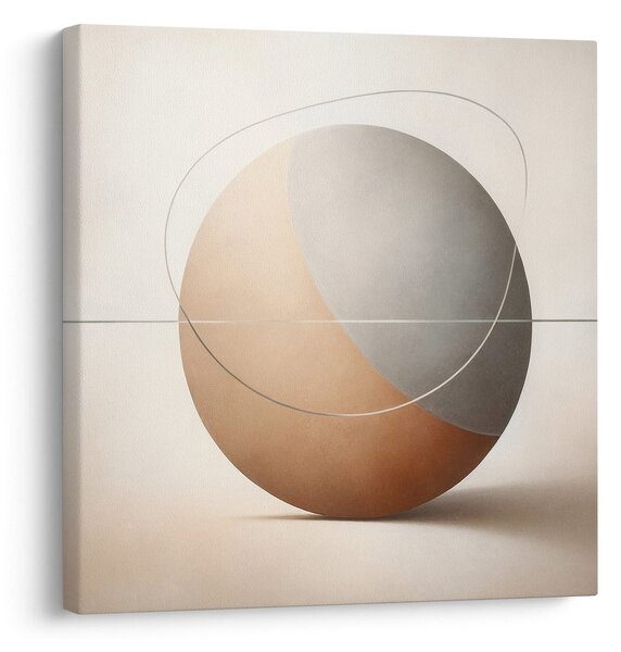 Tablou abstracție de design cu cerc