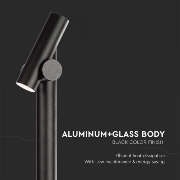 Lampă LED flexibilă exterior LED/4W/230V 4000K IP44 100 cm negru