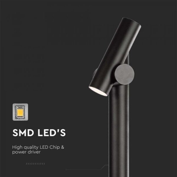 Lampă LED flexibilă exterior LED/4W/230V 4000K IP44 100 cm negru
