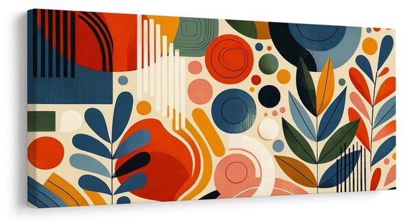 Tablou abstracție cu motiv natural