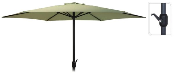 ProGarden Umbrelă de soare Monica, verde, 270 cm FD4300750