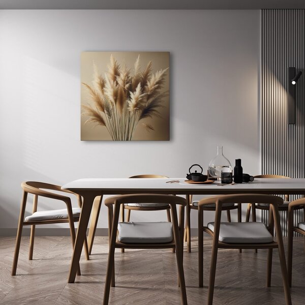 Tablou fire delicate de iarbă pampas