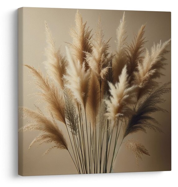 Tablou fire delicate de iarbă pampas