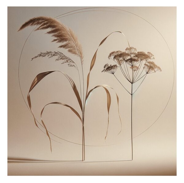 Tablou ierburi minimaliste