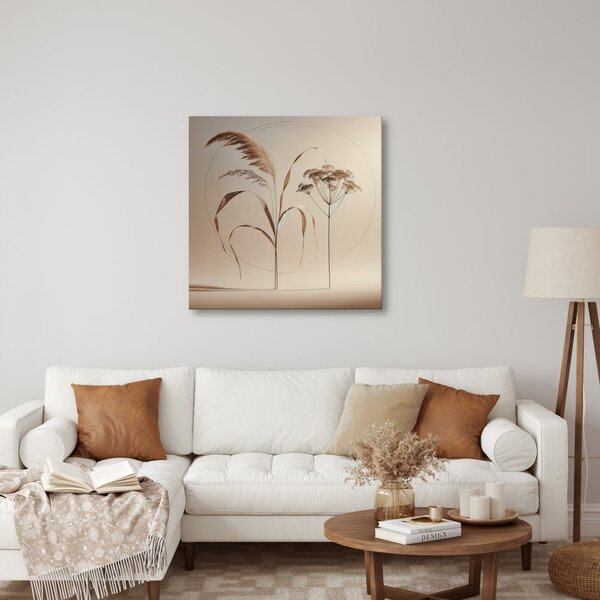 Tablou ierburi minimaliste
