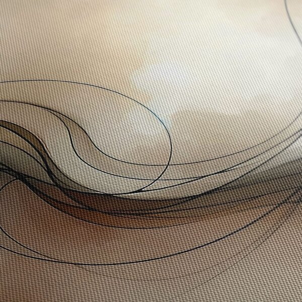 Tablou linii elegante printre nori