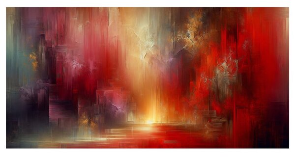 Tablou strălucire în abstract de foc