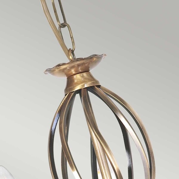 Lustră pe lanț Elstead ART5-AGD-BRASS ARTISAN 5xE14/60W/230V