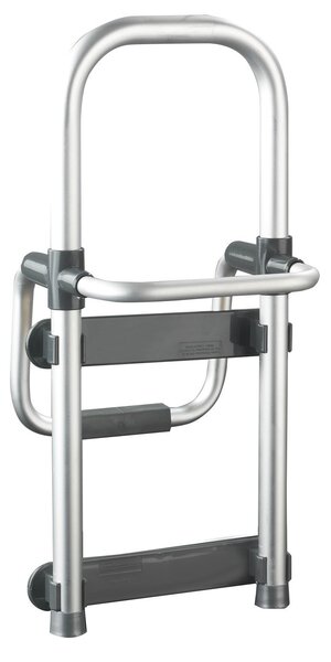 Balustrada pentru cada Secura, Argintiu, Aluminiu, 53x25x23 cm