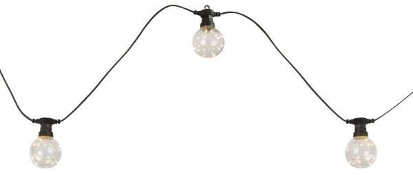 Instalație LED decorativă de exterior Globo 34090N ALMAGA 10xLED/0,27W/230V 7,5 m IP44