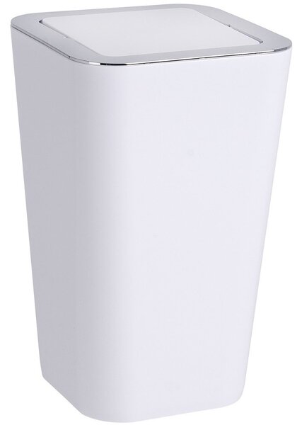 Cos de gunoi CANDY WHITE, Alb, 6 L, WENKO