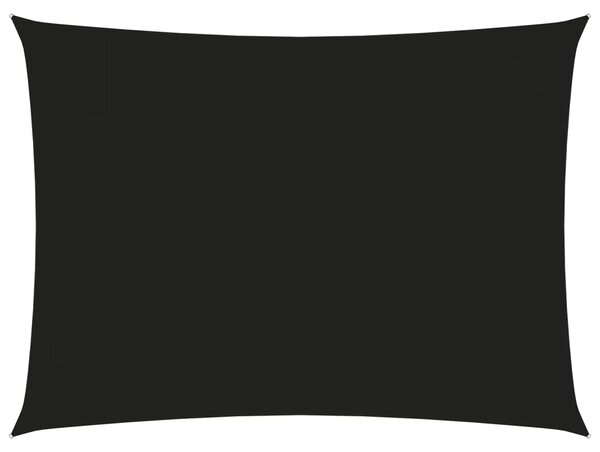 Parasolar, negru, 2,5x4 m, țesătură oxford, dreptunghiular