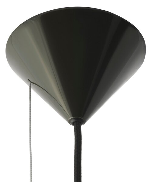 Tom Dixon Lampă suspendată LED Pose de Dixon, verde, Ø 25 cm, oțel dimabil, reglabil, Verde, Camera de zi / sufragerie, Metal, Design