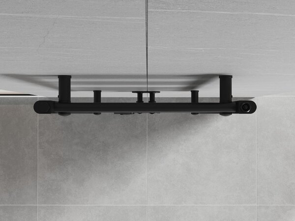 Mexen Mars radiator pentru baie 900 x 500 mm, 370 W, negru - W110-0900-500-00-70