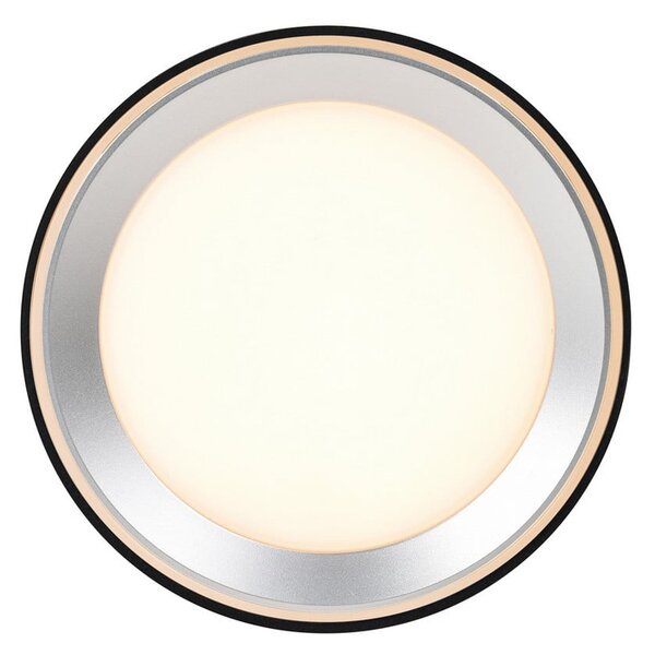 Nordlux Spot de tavan cu LED Landon Smart, negru, înălțime 14 cm, reglabil, Negru, Camera de zi / sufragerie, Metal