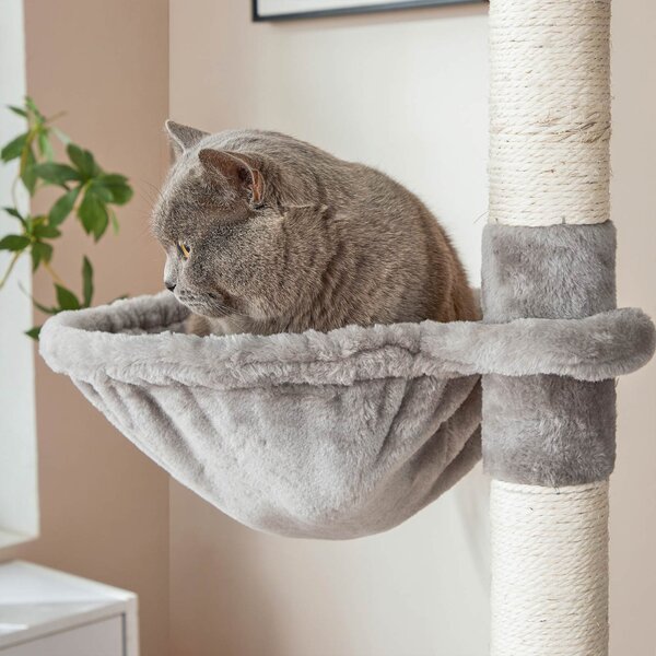 Copac pentru pisici PANTHER, 60x50x206cm, gri Feandrea