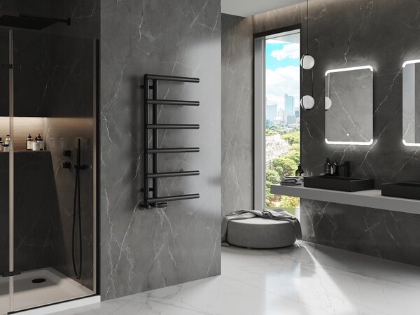 Mexen Jukon radiator decorativ de baie 988 x 500 mm, 461 W, negru - W116-0988-500-00-70